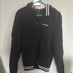 Tommy Hilfiger Black Raincoat